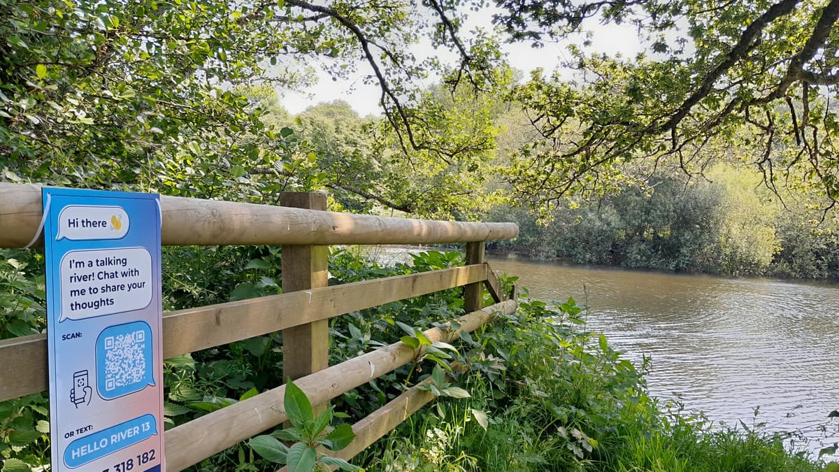 Mysterious signs along river Dart spell change for bathers ...